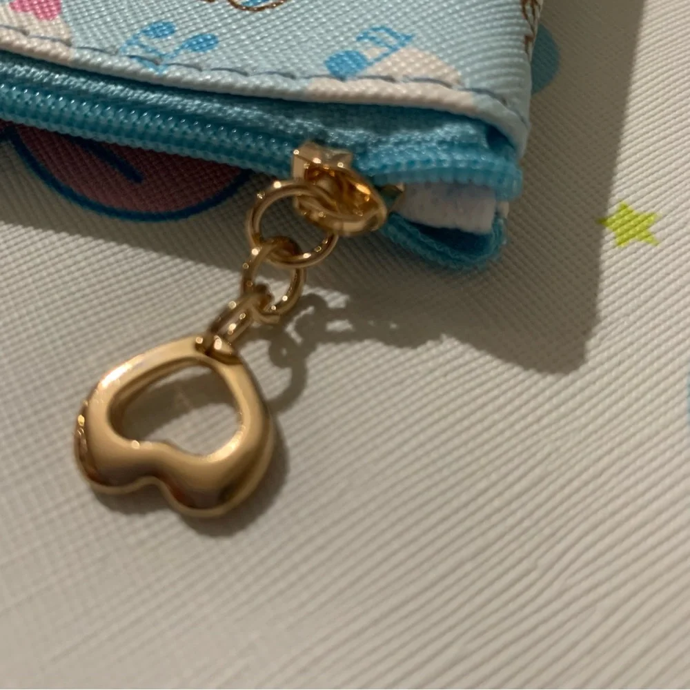 Cinnamoroll Blue Double Sided Design Zip Coin Purse